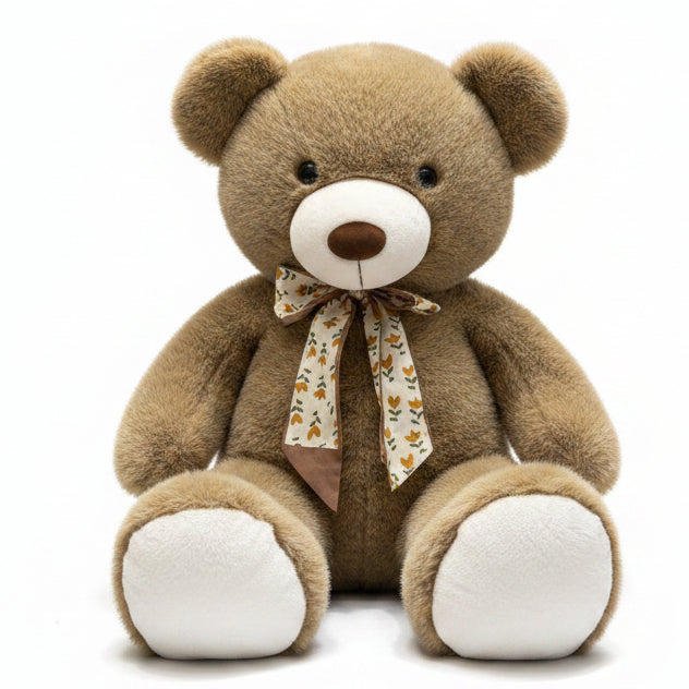 2.5ft Mocha Brown Teddy Bear