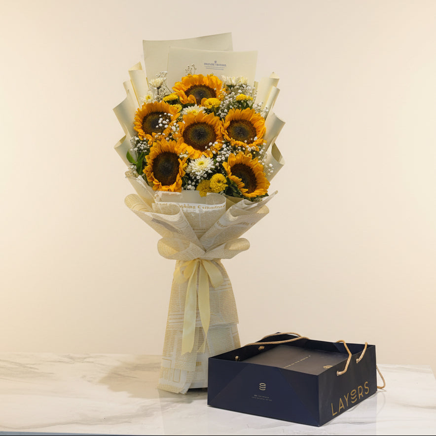 Vintage Sunflower & Layers Bundle