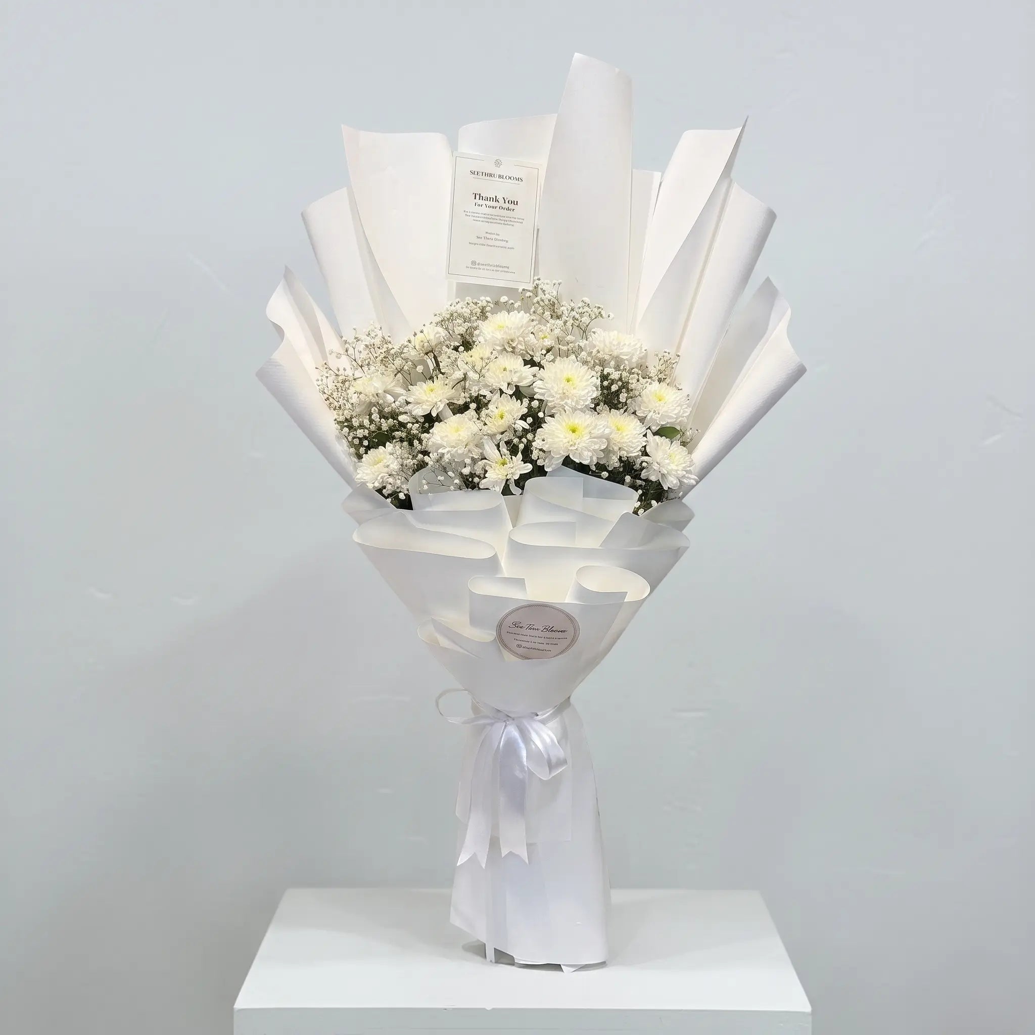 Pristine White Bouquet