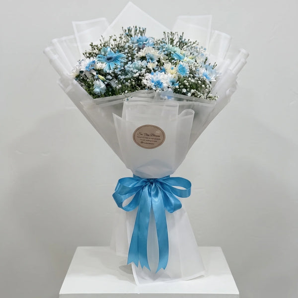Azure Breeze Mixed Bouquet