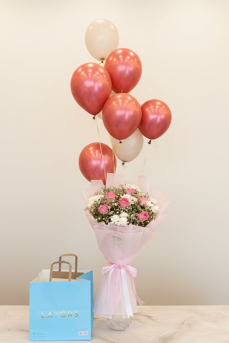 Pink Rose Celebration Bundle