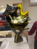 Midnight Gold Birthday Bouquet