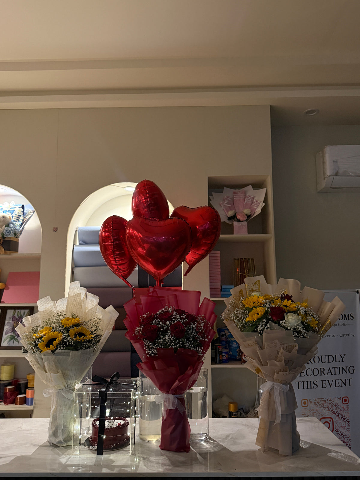 Triple Bouquet Celebration Bundle