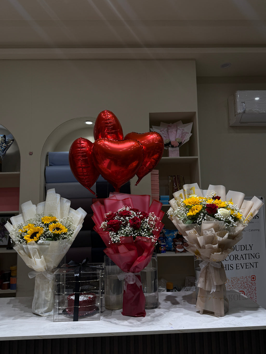 Triple Bouquet Celebration Bundle